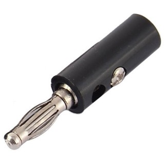 Banana Terminal 4mm Male - Black