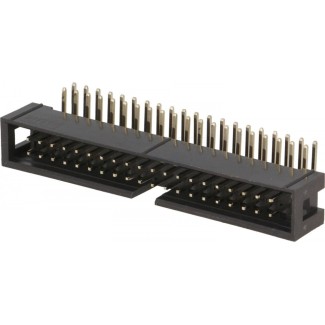 IDC Connector 2x20 Pin Male Angle