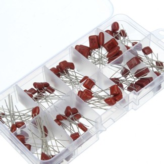 Capacitor MKT Assortment Kit 10-470nF - 100pcs