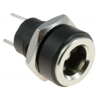 DC Power Jack 5.5x2.1 - Plastic