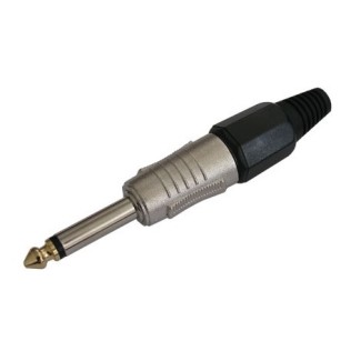 Jack Mono 6.35mm HQ Μαύρο (Αρσενικό)