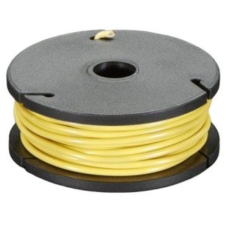 Καλώδιο Μονόκλωνο 22AWG / 0.32mm - Κίτρινο 7.5m