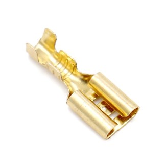 Ακροδέκτης Flat 4.8mm Female Bare (bag of 100)