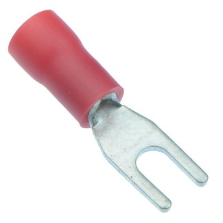 Fork Terminal 3.2mm Red (100 pcs.)