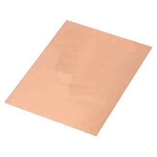 Πλακέτα Χαλκού 100x75mm - 0.8mm 35um (2-όψεων)