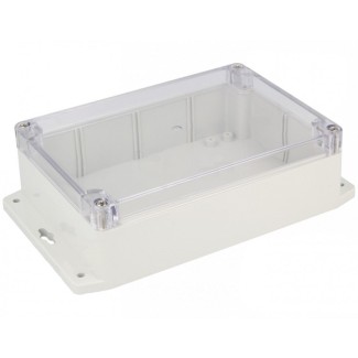 Κουτί Κατασκευών 171x121x55mm Γκρι/Διάφανο (Gainta G214CMF)