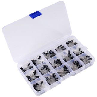 Electrolytic Capacitor Assortment Kit 0.1-220uF - 200pcs