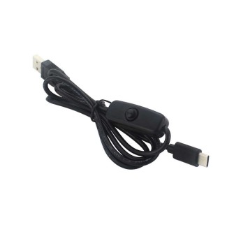 Καλώδιο Τροφοδοσίας USB σε USB-C με Διακόπτη - 0.9m