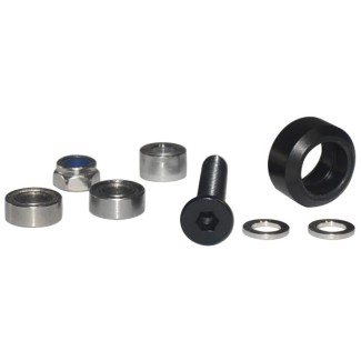 Mini V Wheel Kit - Black