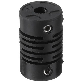 Plastic Flex Shaft Coupler - 4mm to 4mm