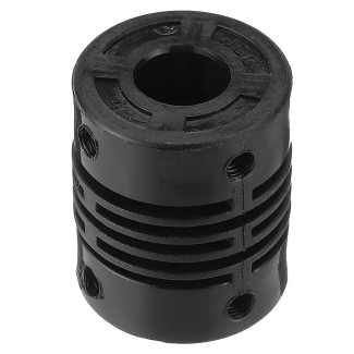 Plastic Flex Shaft Coupler - 6mm to 6mm