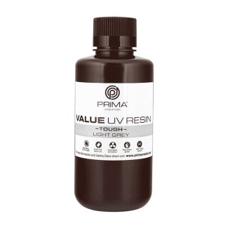Ρητίνη UV PrimaCreator Value Tough - Ανοιχτό Γκρι 500ml