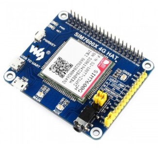 Waveshare 4G GSM/GPRS/GNSS HAT - LTE CAT4
