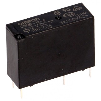 Relay 12V SPST (5A/250VAC)