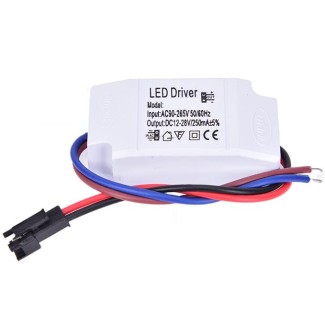 Τροφοδοτικό Led 12-28V 250mA - 7W