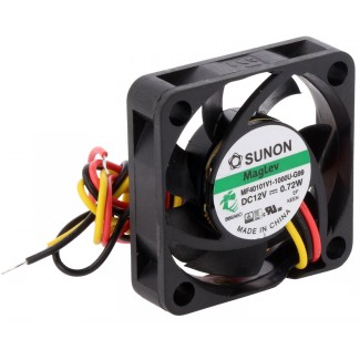 DC Fan 40x40x10mm 12V (3 Leads) - MagLev - MF40101V1