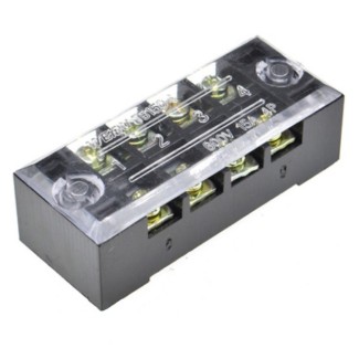 Terminal Block - 4 Position (15A, 600V)