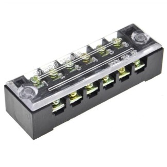 Terminal Block - 6 Position (15A, 600V)