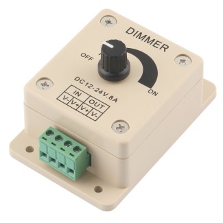 Dimmer 1 Channel 12-24VDC 8A