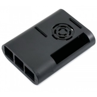 Oval Case for Raspberry Pi 4 for 30x30 Fan