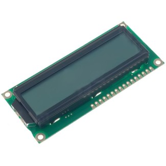 Basic 16x2 Character LCD - Black on Gray