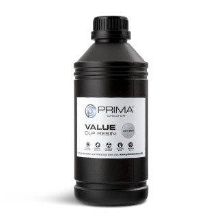 PrimaCreator Value UV Resin - 1lt - Light Gray