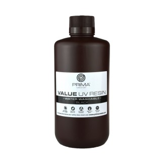 PrimaCreator Value Water Washable UV Resin - 1lt - Black