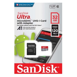 Κάρτα μνήμης microSDHC 32GB Class 10 - SanDisk Ultra SDSQUA4-032G-GN6MA