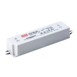 Τροφοδοτικό Led 48V 1.25A 60W IP67 MeanWell - LPV-60-48