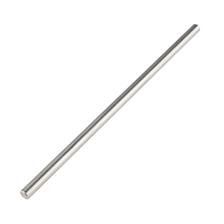 Shaft - Solid (Stainless; 1/4"D x 7"L)