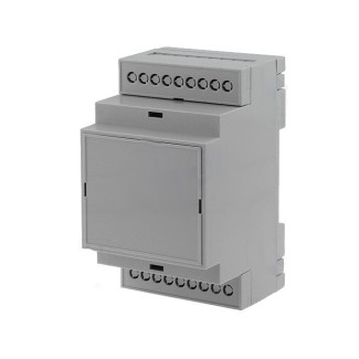 Din Rail Box 90x53x57mm Grey