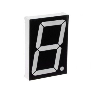 Single Digit 7-Segment 56mm - Green Common Anode