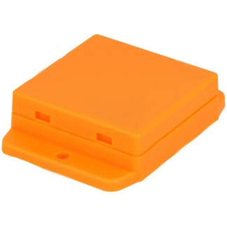 Κουτί Κατασκευών 50x50x17mm - ABS Πορτοκαλί (Gainta NUB505017OR)