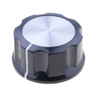 Potentiometer Knob 29.6x16mm - Silver