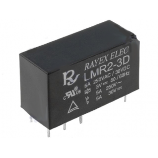 Relay 5V DPDT (5A/250VAC)