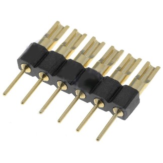 Pin Header 1x6 Male - Soldering