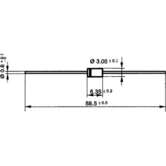 Diode 600W 36V 12A - P6KE36CA