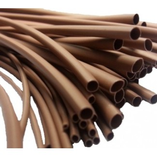 Θερμοσυστελλόμενο 2.4/1.2mm Καφέ - 1m