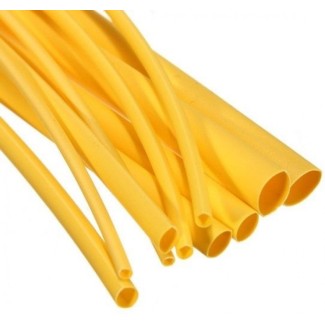 Heatshrink 1.6/0.8mm Yellow - 1m