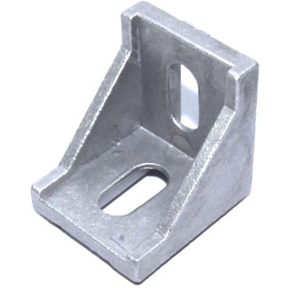 Cast - 90 Degree Corner Bracket for 4040 T-Slot - Natural