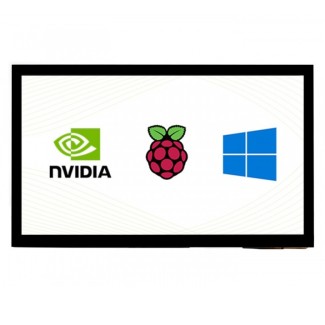 Pi Display 10.1" HDMI 1024x600 IPS Capacitive Touchscreen USB