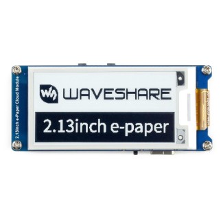 e-Paper Display Module 2.13" 250x122 (Black-White) - WiFi