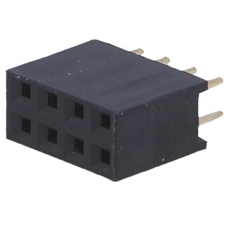Pin Header 2x4 Female 2.54mm