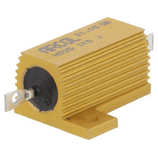Power Resistor 25W 1.5Kohm With Heatsink
