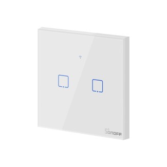 Sonoff T0EU2C-TX Smart Wall Switch - 2CH WiFi