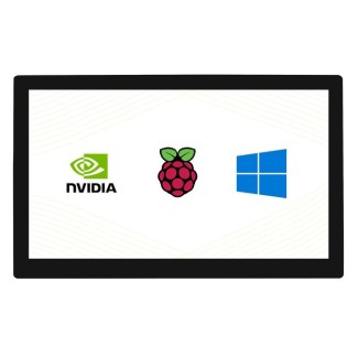 Pi Display QLED 10.1" HDMI 1280x720 IPS Capacitive Touchscreen USB