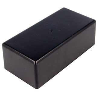 Κουτί Κατασκευών 129x64x44mm Μαύρο - G1033B