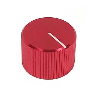 Potentiometer Knob 20x14mm Aluminium 6.35mm - Red