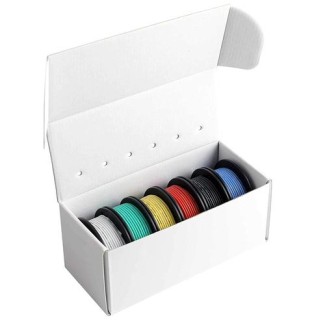 Καλώδια Μονόκλωνα 22AWG / 0.32mm2 - 6 Χρώματα