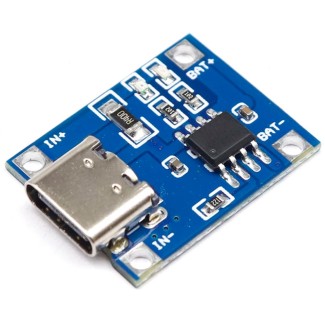 Lithium Battery Charger Module 1A USB-C - TP4056